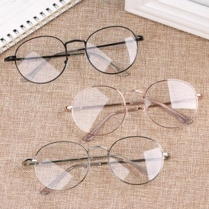 Yuvarlak optik çerçeve metal